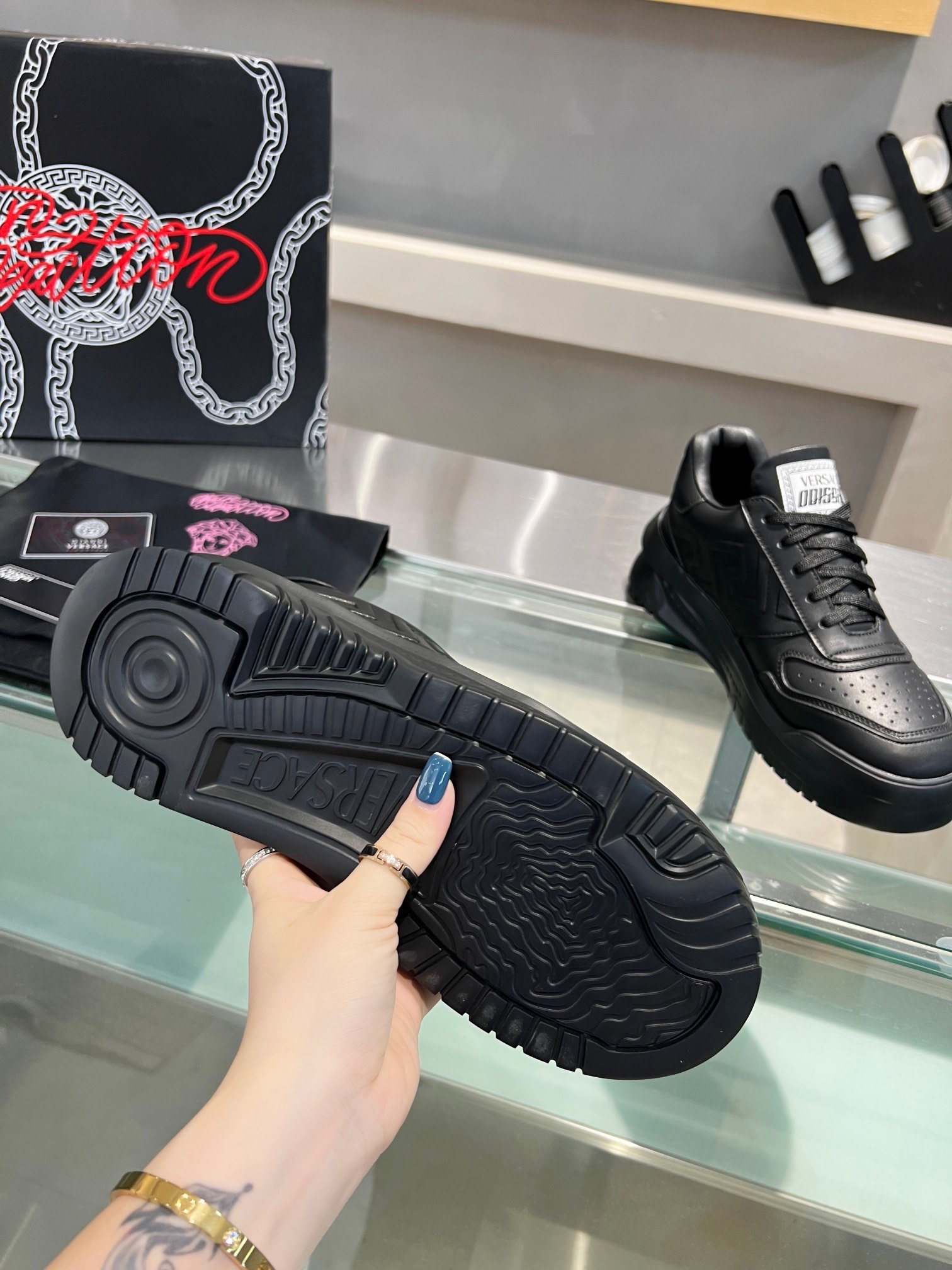 Versace Shoes-Contact CS for Coupons or More Info-003
