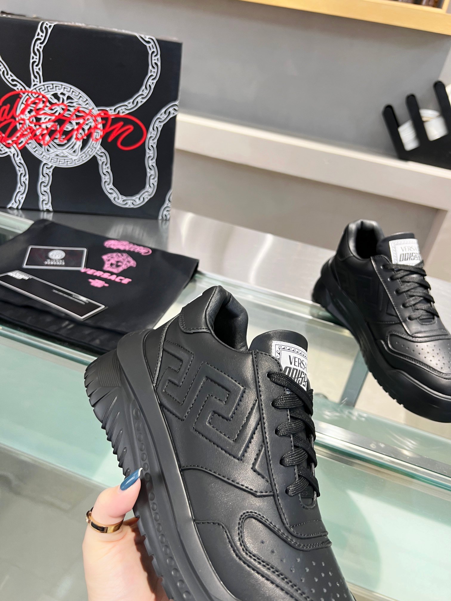 Versace Shoes-Contact CS for Coupons or More Info-003