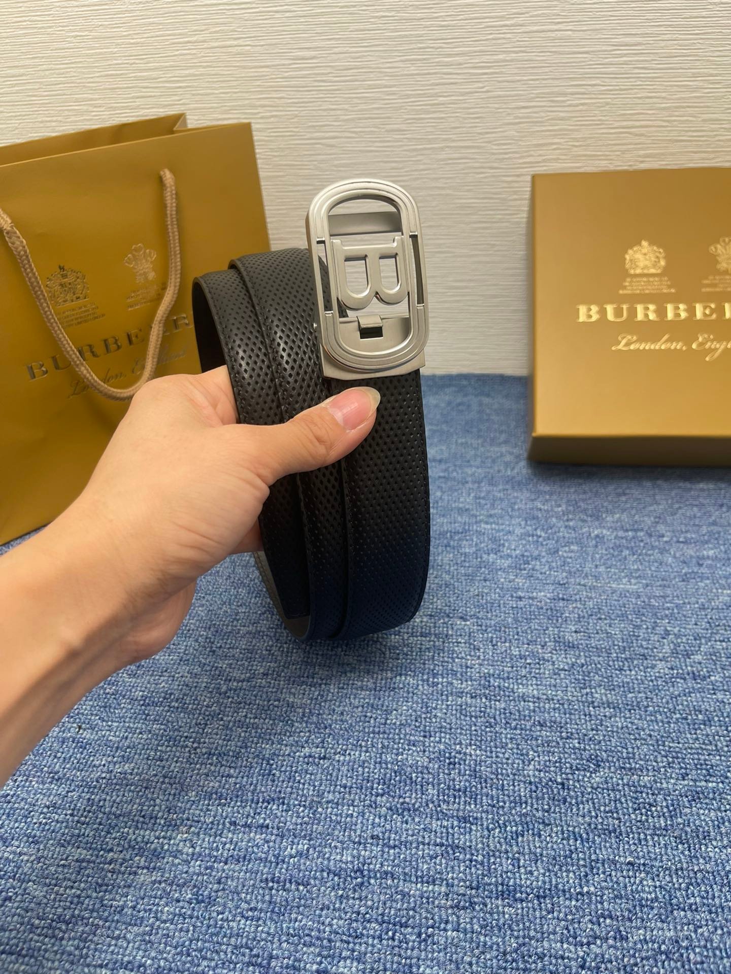 Burberry Belt-Contact CS for Coupons or More Info